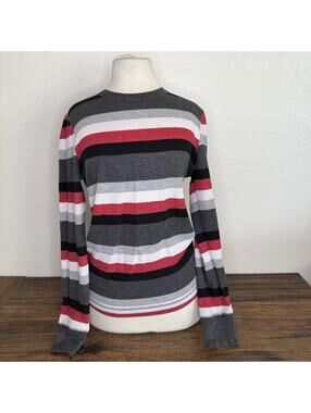 Sunday Work Clothes Medium Striped Long Sleeve Sweater